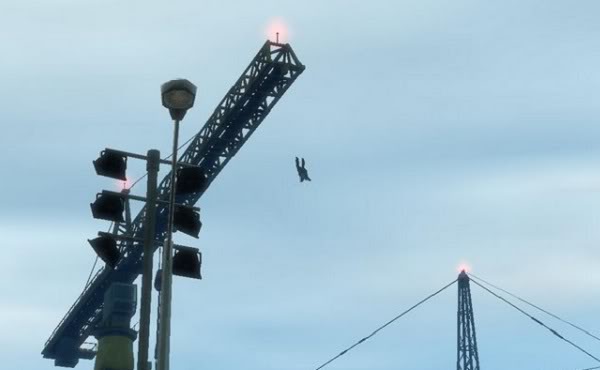 Falling is fun in GTA4